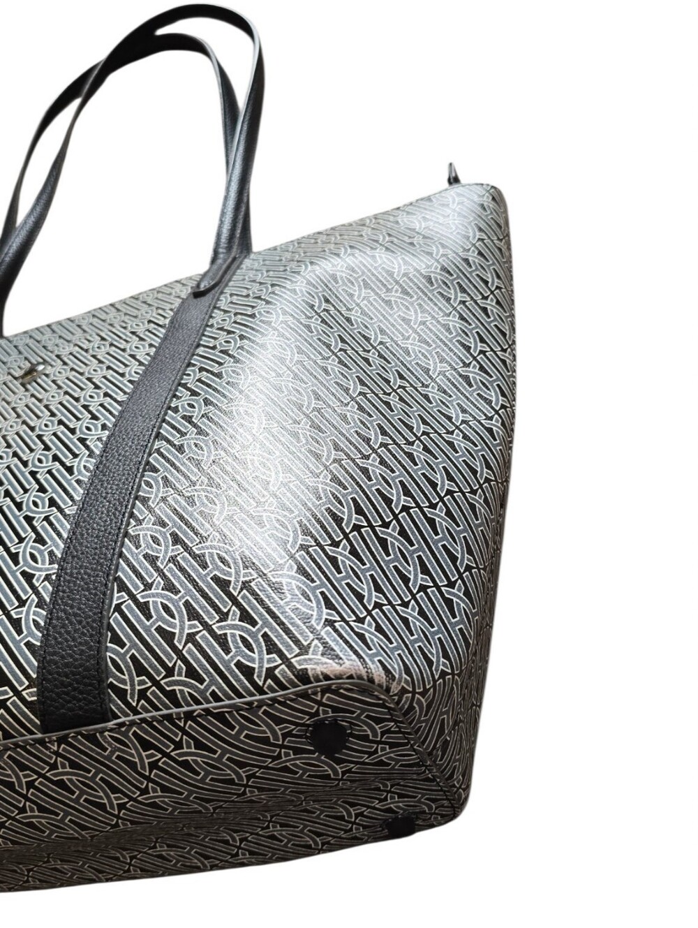Cole Haan Coated Canvas Monogram Shoulder Bag - Picture 8 of 12